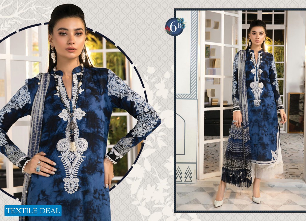 MARIA B Mprints Unstitched 2021 - Original