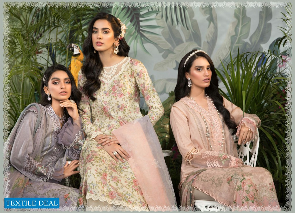 MARIA B Mprints Unstitched 2021 - Original