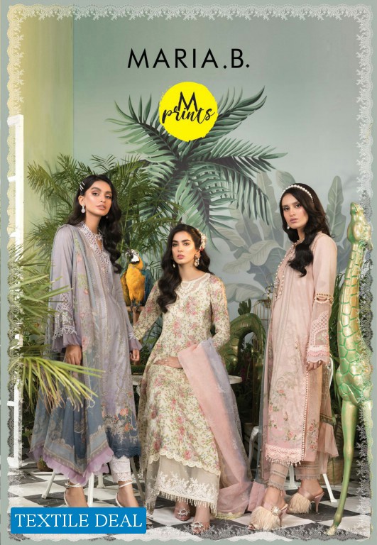 MARIA B Mprints Unstitched 2021 - Original