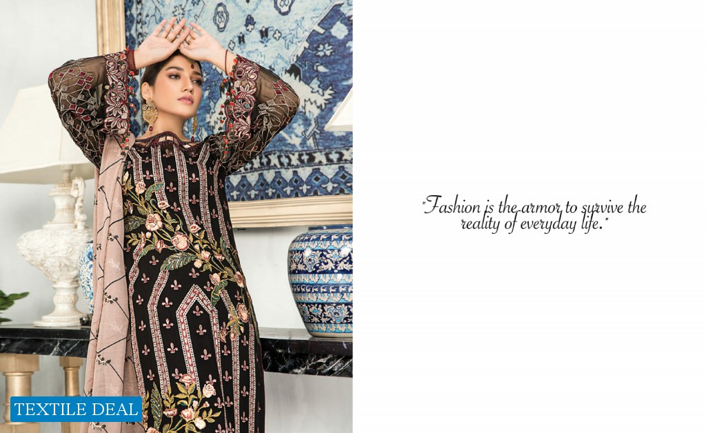 MARYAMS PREMIUM VOL-7 LUXURY EMBROIDERED CHIFFON COLLECTION 2021