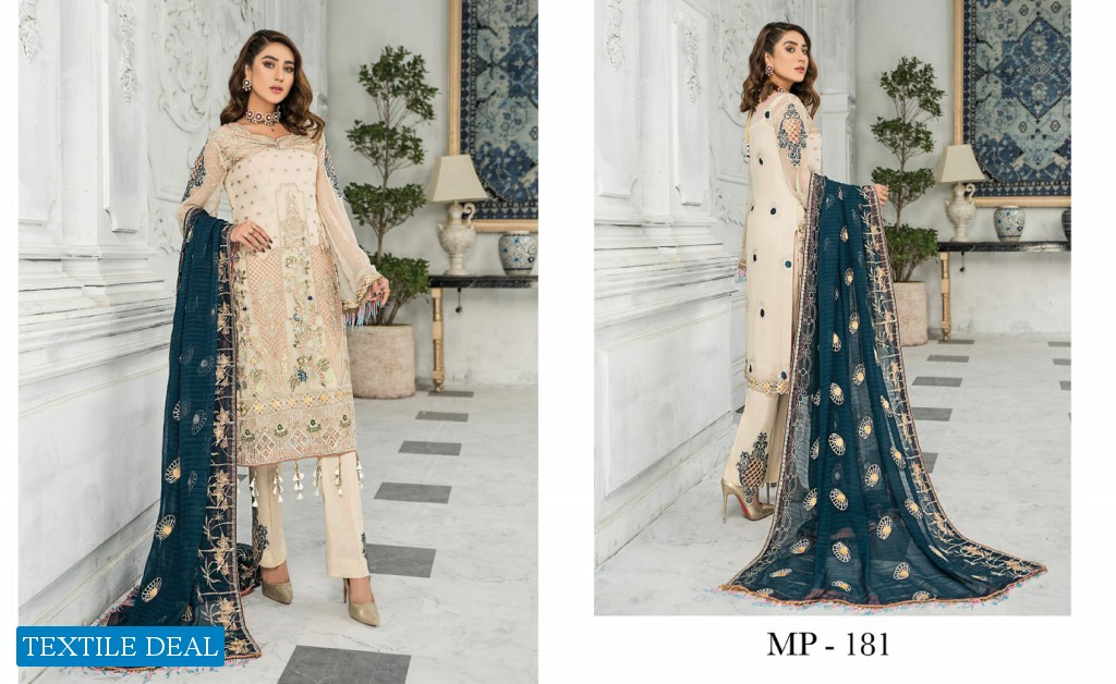 MARYAMS PREMIUM VOL-7 LUXURY EMBROIDERED CHIFFON COLLECTION 2021