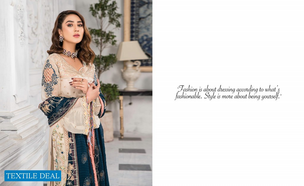 MARYAMS PREMIUM VOL-7 LUXURY EMBROIDERED CHIFFON COLLECTION 2021