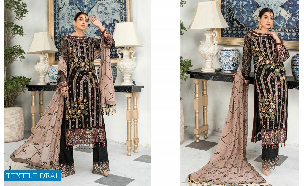 MARYAMS PREMIUM VOL-7 LUXURY EMBROIDERED CHIFFON COLLECTION 2021