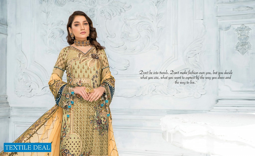 MARYAMS PREMIUM VOL-7 LUXURY EMBROIDERED CHIFFON COLLECTION 2021