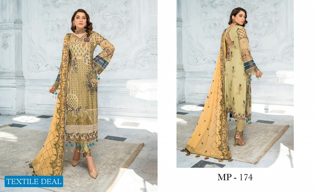 MARYAMS PREMIUM VOL-7 LUXURY EMBROIDERED CHIFFON COLLECTION 2021