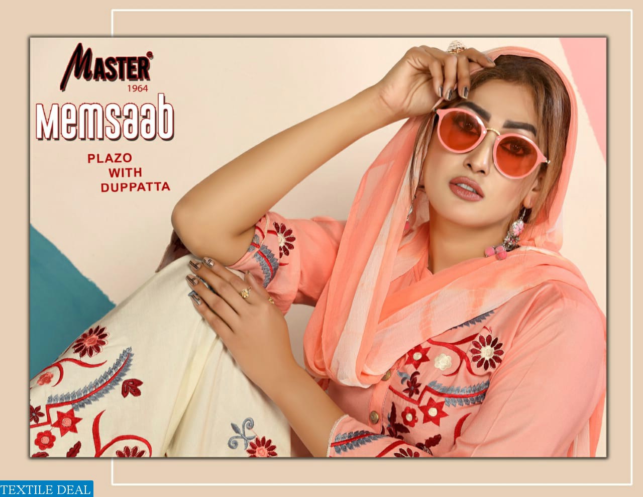 MASTER MEMSAAB HEAVY RAYON KURTI WITH PLAZZO AND DUPATTA DEALER IN SURAT