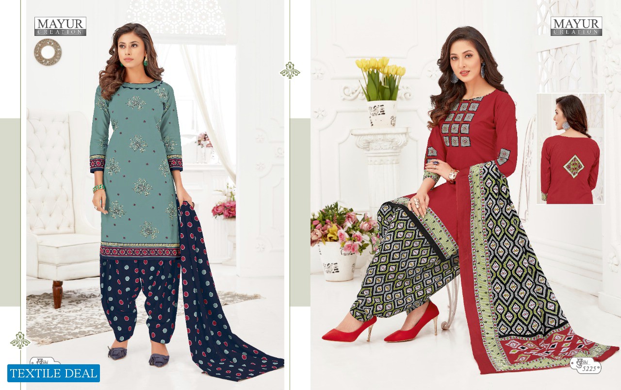 MAYUR CREATION KHUSHI VOL 52 CASUAL WEAR COTTON SALWAR SUIT WHOLESALE RATE