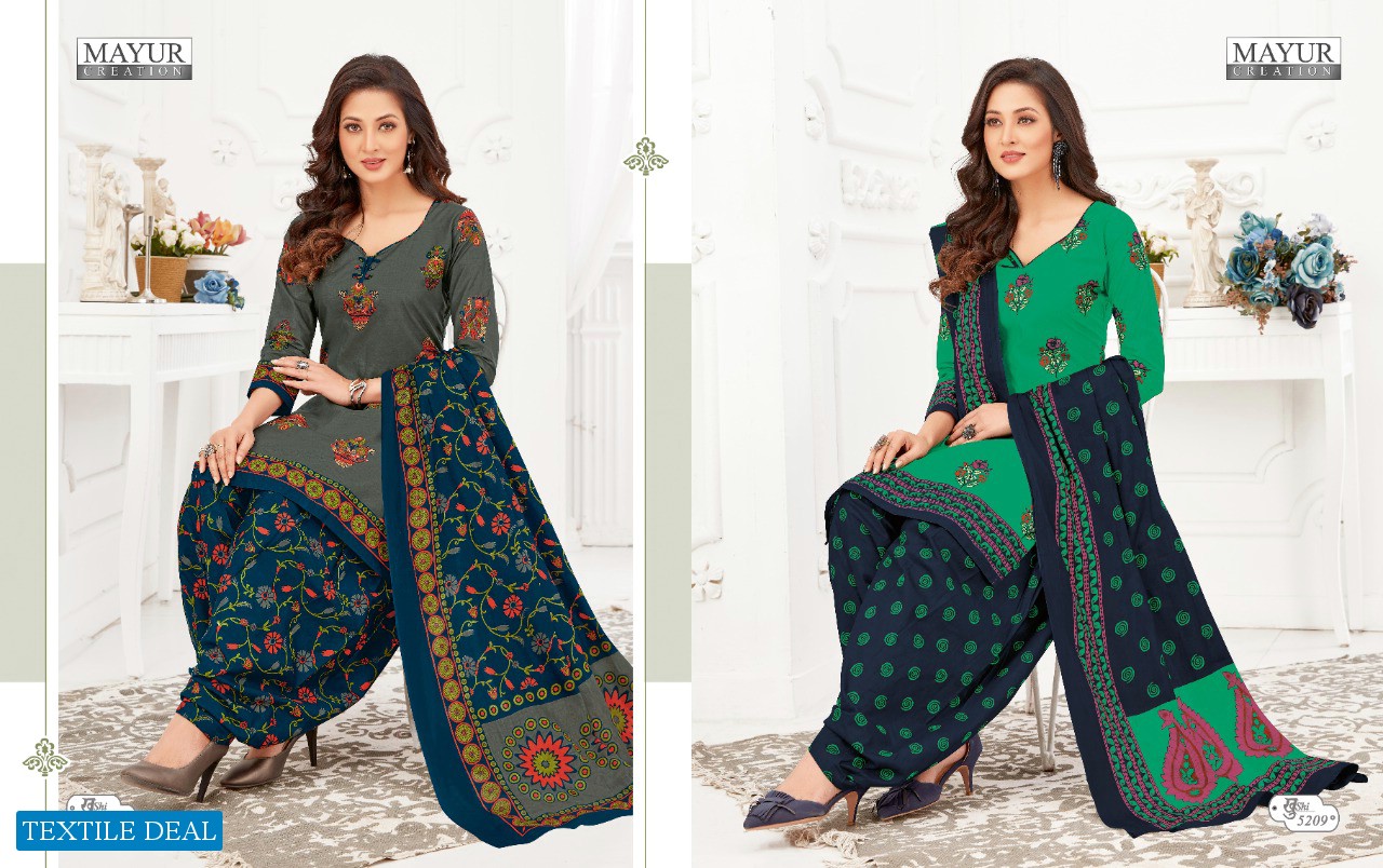 MAYUR CREATION KHUSHI VOL 52 CASUAL WEAR COTTON SALWAR SUIT WHOLESALE RATE