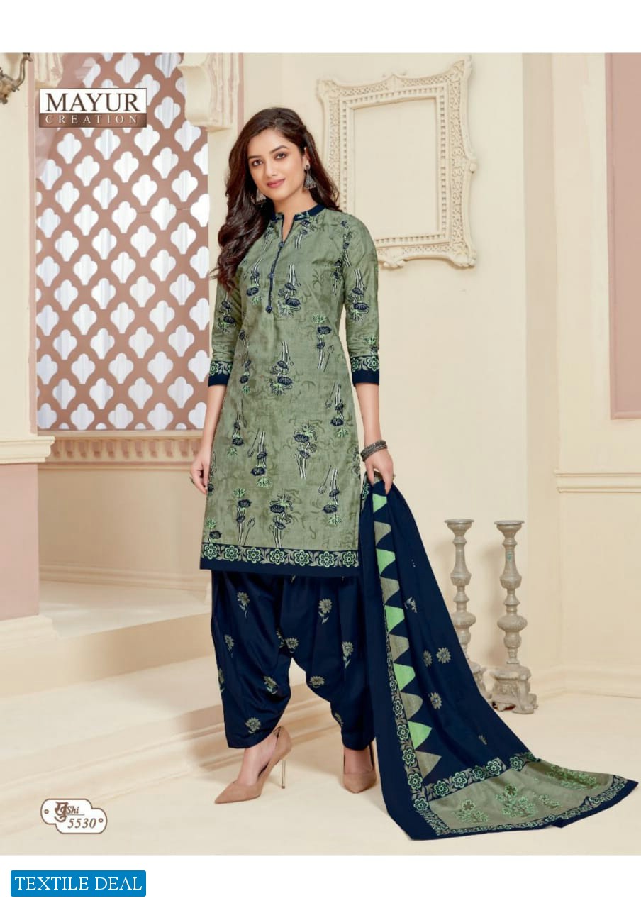 MAYUR CREATION KHUSHI VOL 55 COTTON CASUAL WEAR DRESS MATERIALS