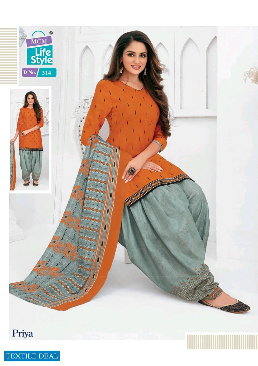 MCM Priya Vol-11 Wholesale Cotton Dress Material