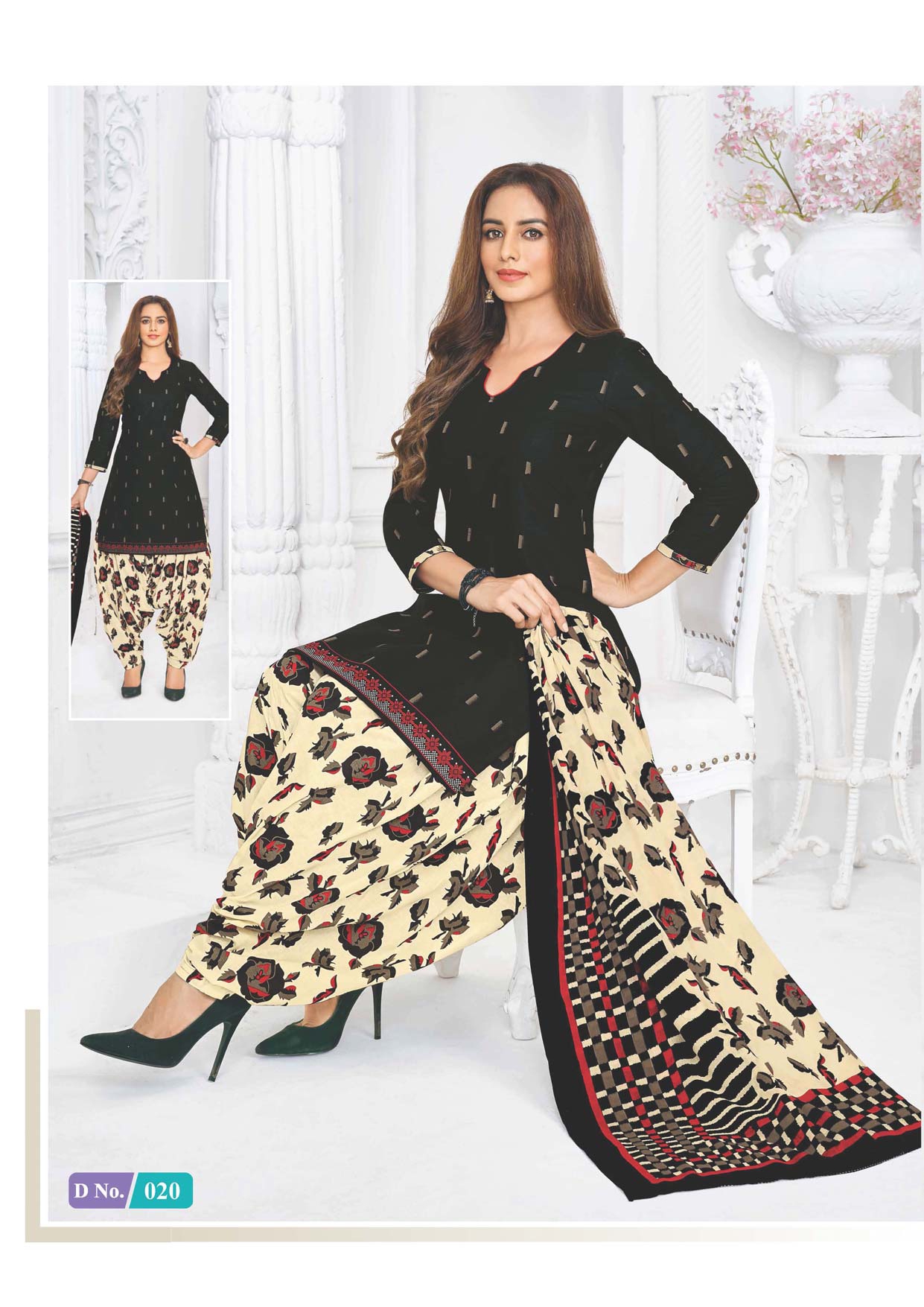 MCM Priya Vol-8 Wholesale Unstitched Cotton Dress Material