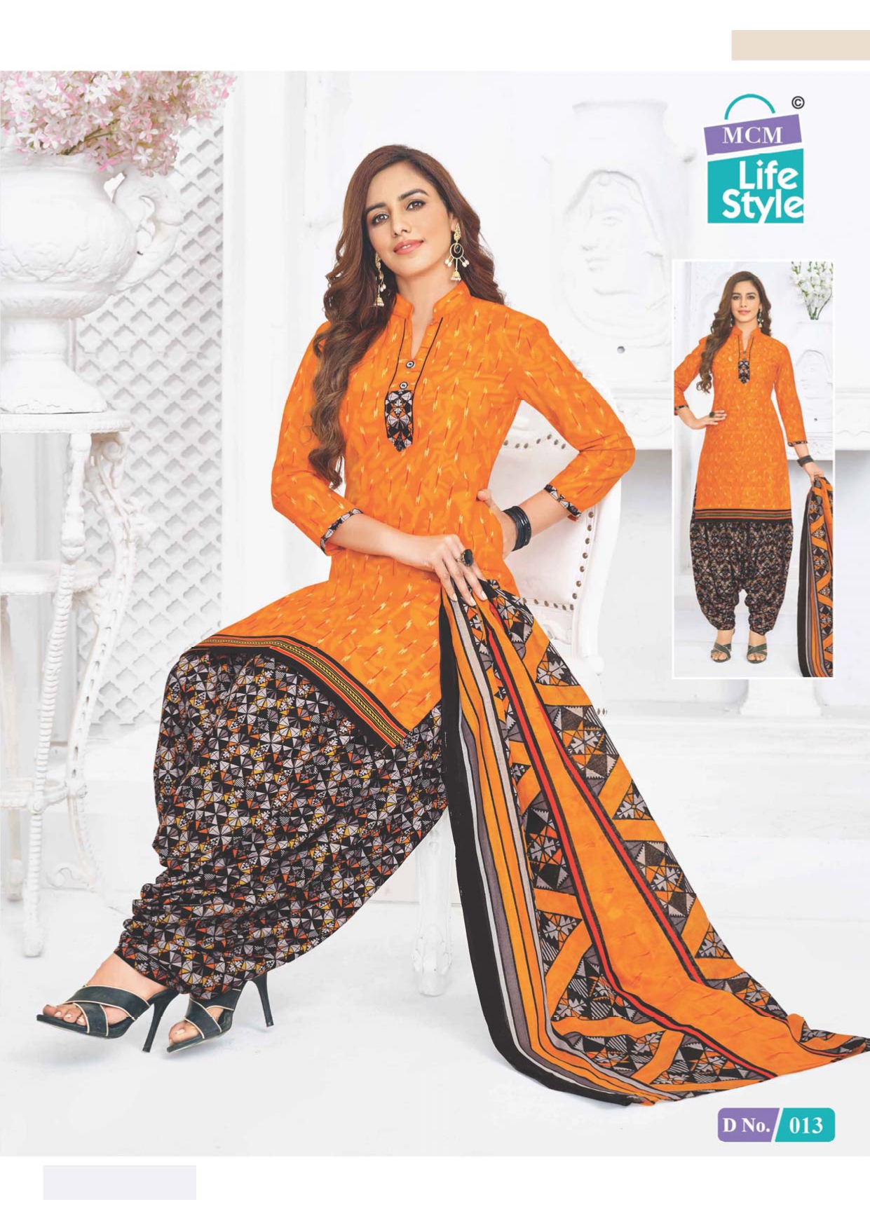 MCM Priya Vol-8 Wholesale Unstitched Cotton Dress Material