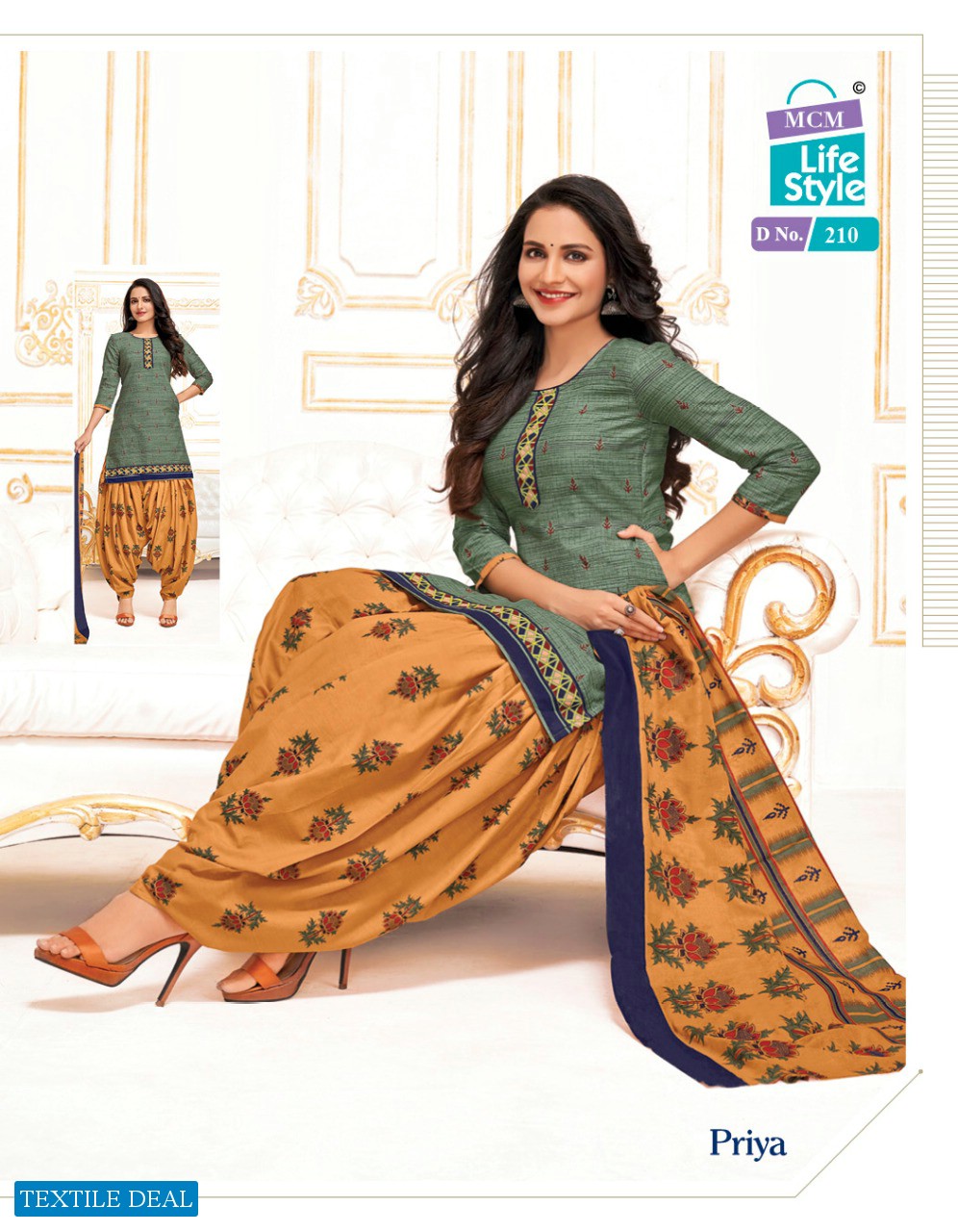 MCM Priya Vol-9 Wholesale Formal Woman Dress Material