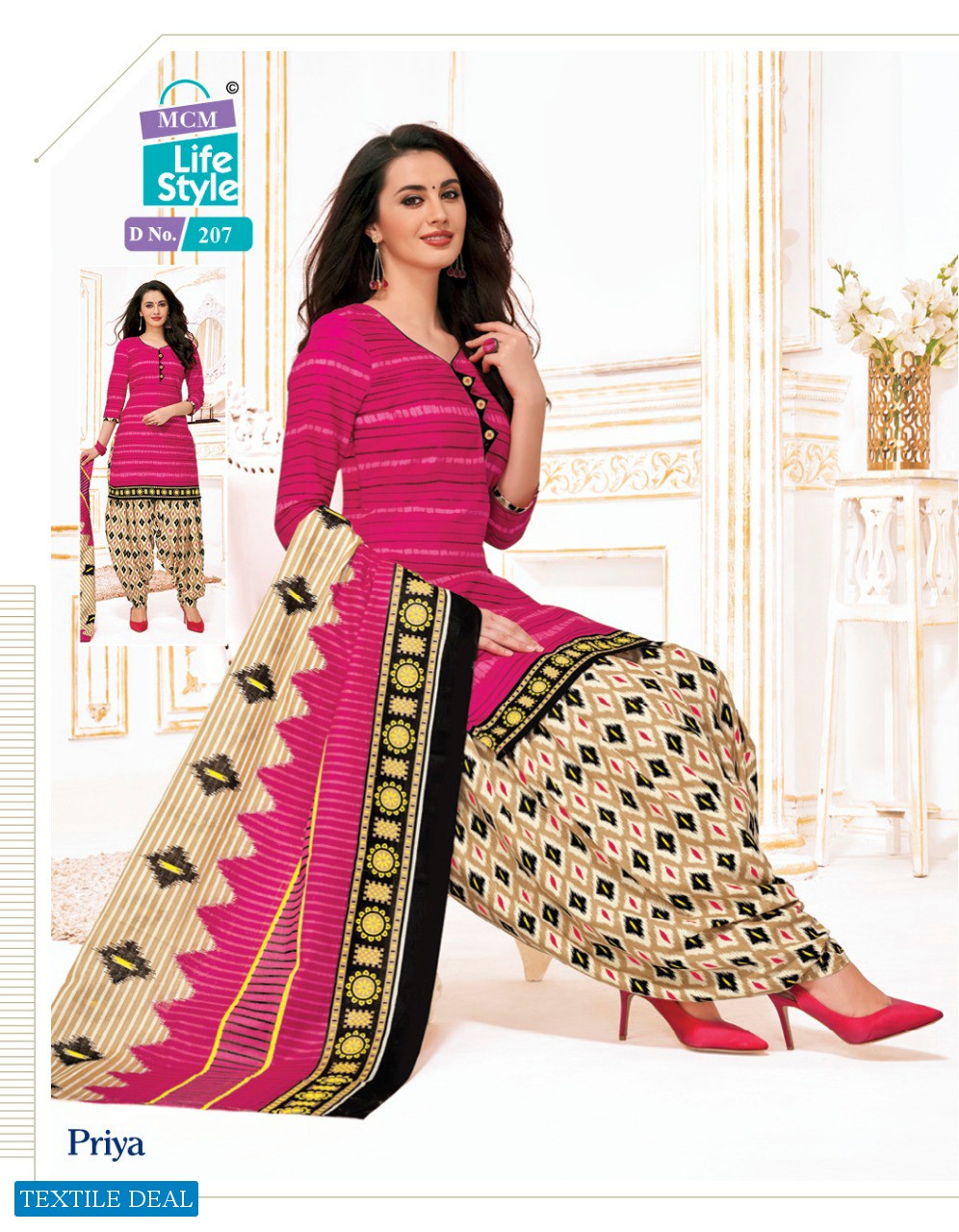 MCM Priya Vol-9 Wholesale Formal Woman Dress Material