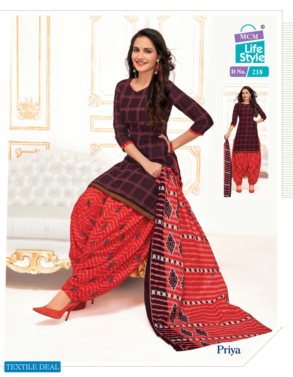 MCM Priya Vol-9 Wholesale Formal Woman Dress Material