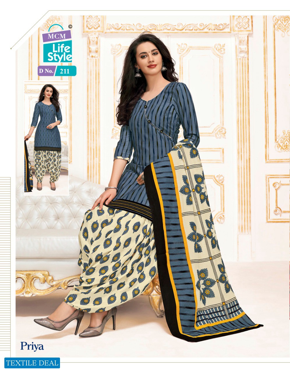 MCM Priya Vol-9 Wholesale Formal Woman Dress Material