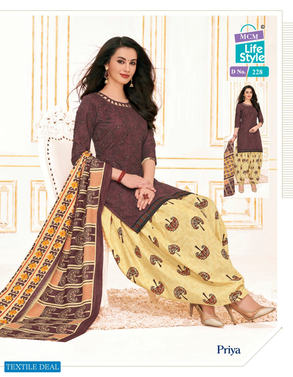 MCM Priya Vol-9 Wholesale Formal Woman Dress Material