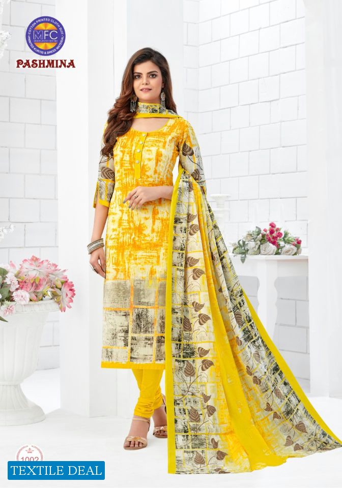 MFC Pashmina Vol-10 Wholesale Shopping Dress Material