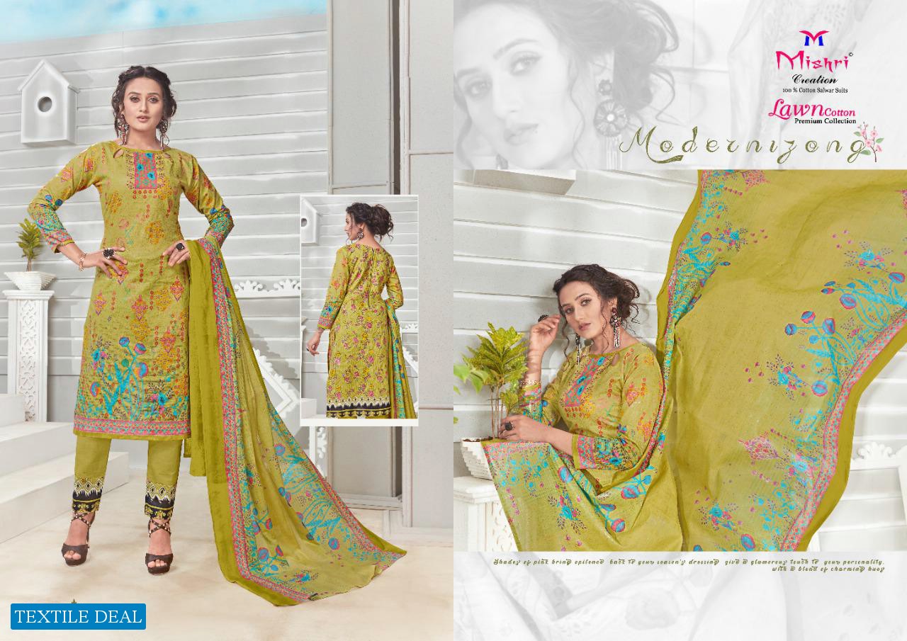 MISHRI CREATION LAWN COTTON VOL 3 KARACHI STYLE COTTON SUIT SELLER