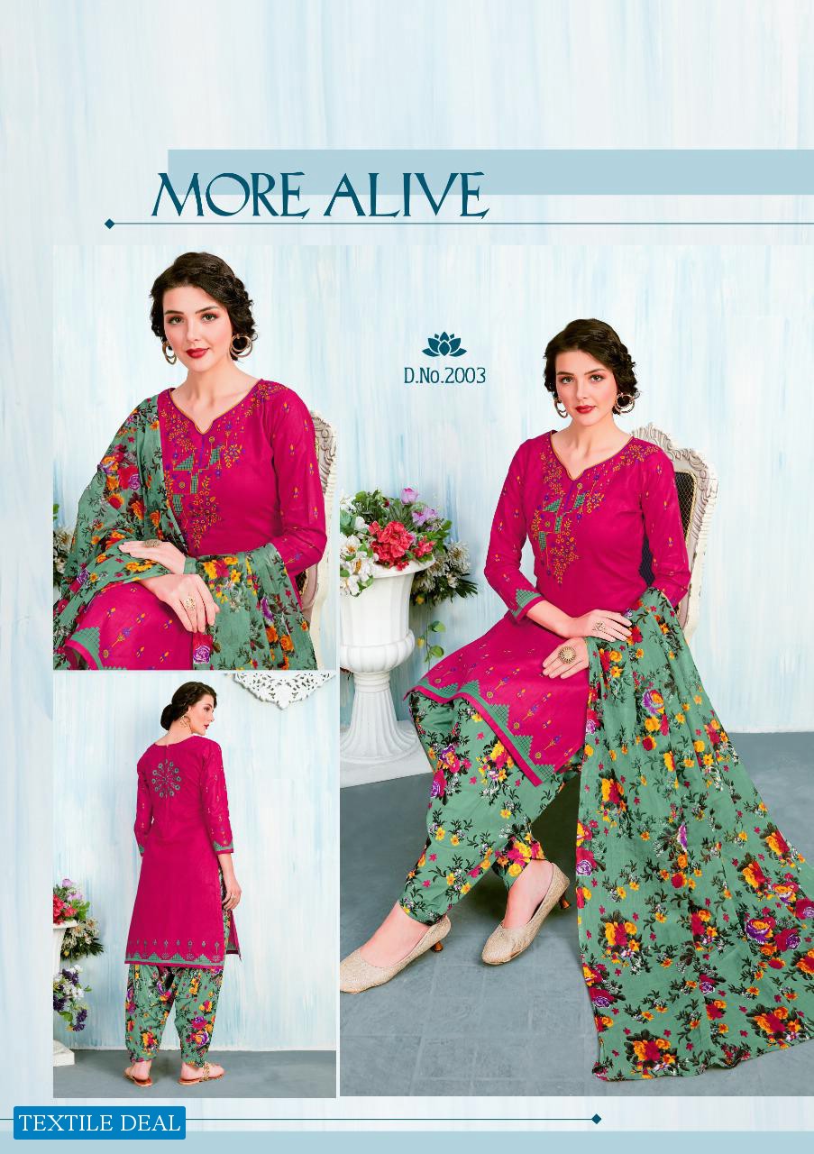 MISHRI CREATION MAGIC PATIYALA VOL 2 COTTON CASUAL WEAR SALWAR SUIT
