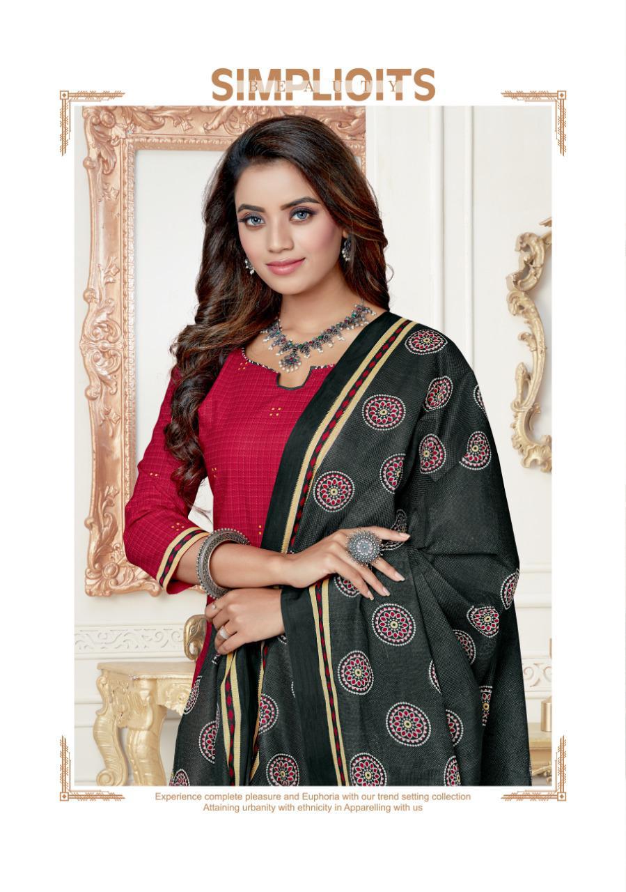 MISS WORLD CHOICE PATIYALA VOL 20 COTTON DAILY WEAR PATIYALA STYLE SUITS AT LOWEST RATE