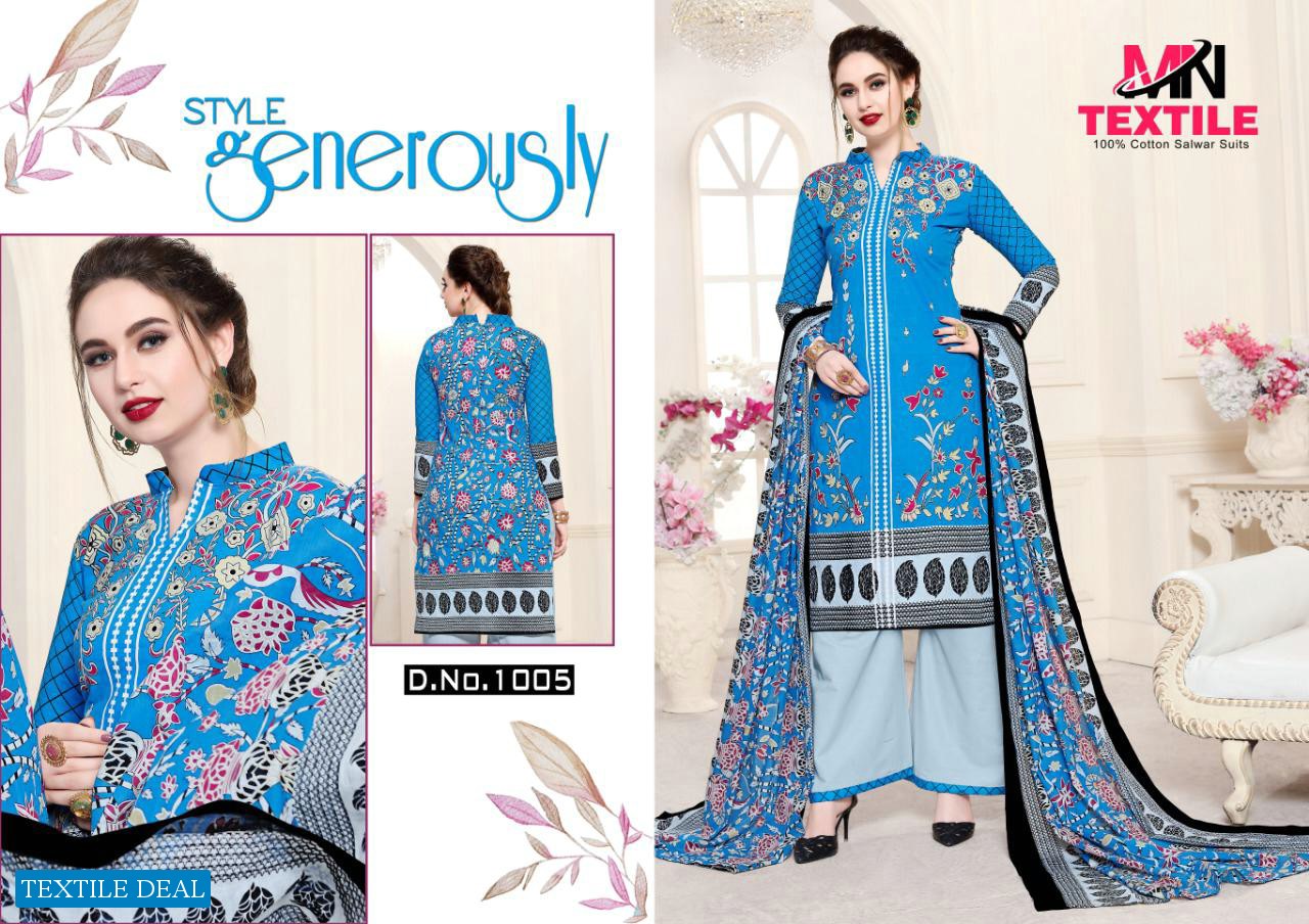 MN Textile Sabnam Karachi Cotton Vol-1 Wholesale Cotton Salwar Suits