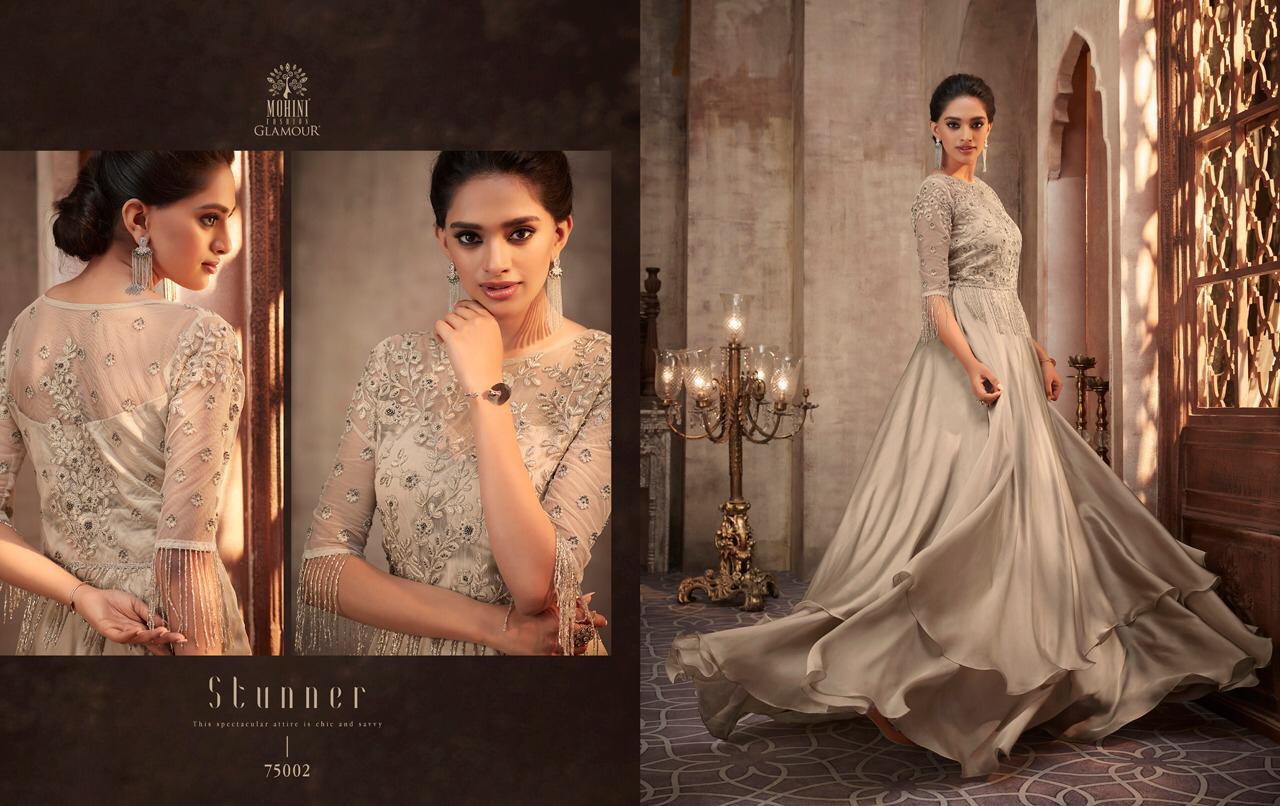 MOHINI GLAMOUR VOL 75 PARTY WEAR GOWN READYMADE COLLECTION WHOLESALER