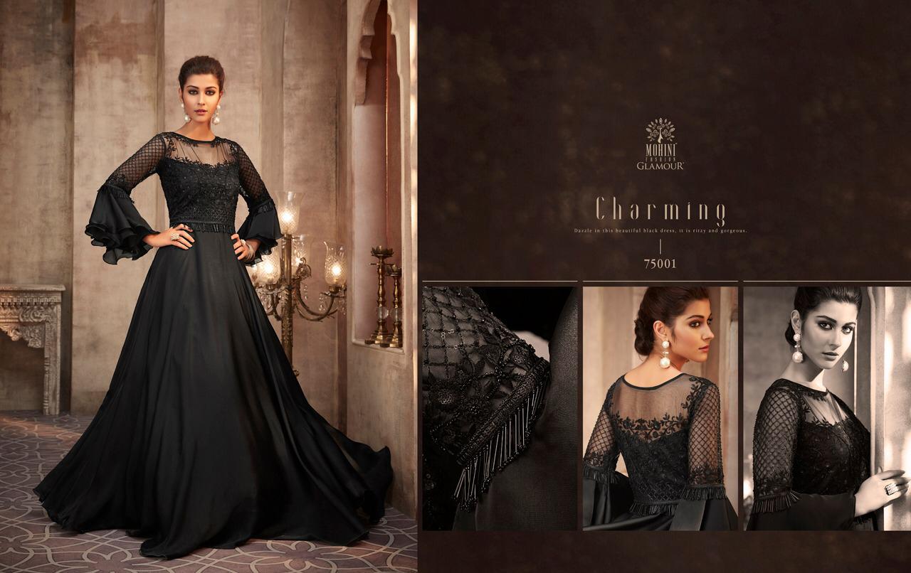 MOHINI GLAMOUR VOL 75 PARTY WEAR GOWN READYMADE COLLECTION WHOLESALER