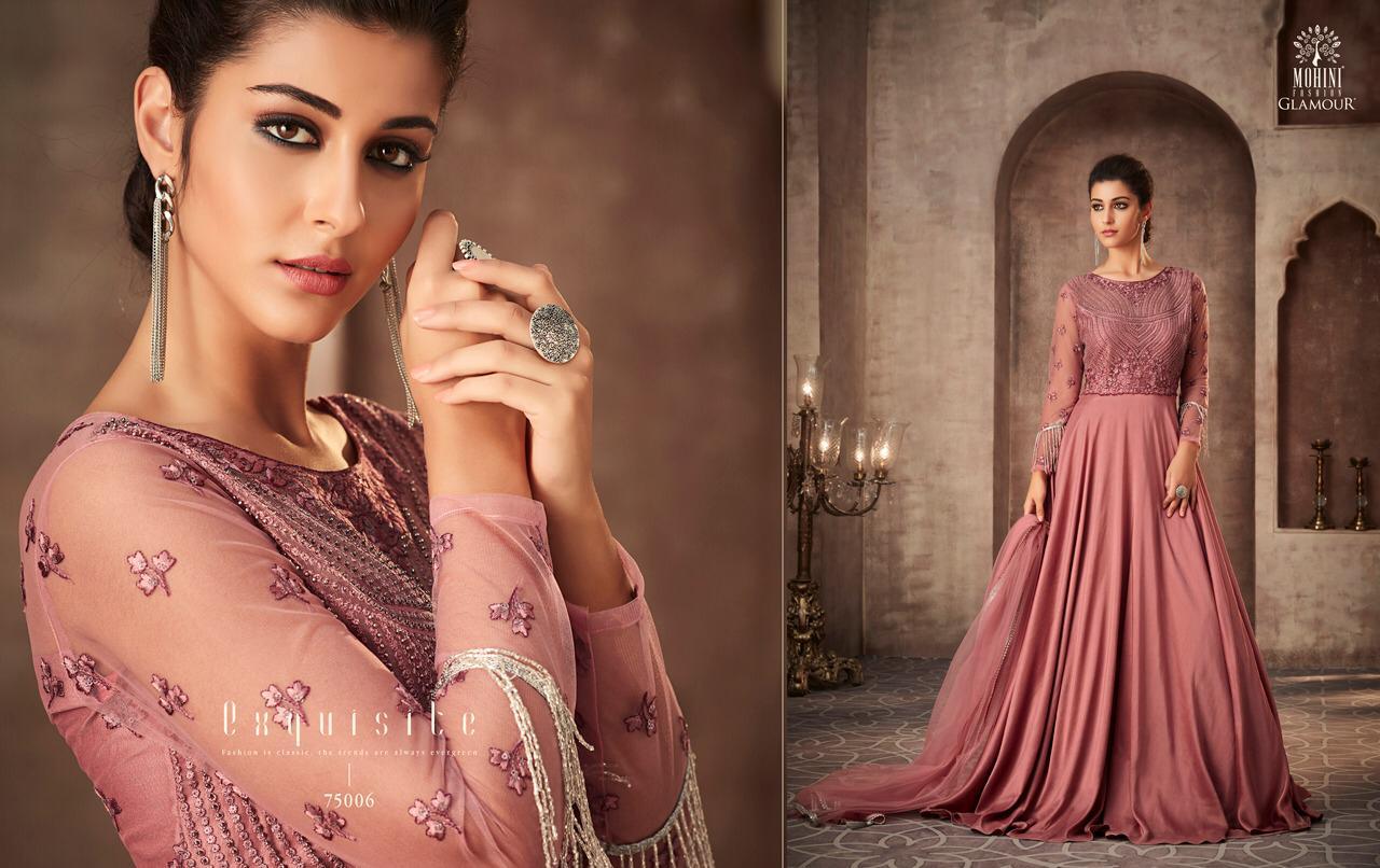 MOHINI GLAMOUR VOL 75 PARTY WEAR GOWN READYMADE COLLECTION WHOLESALER