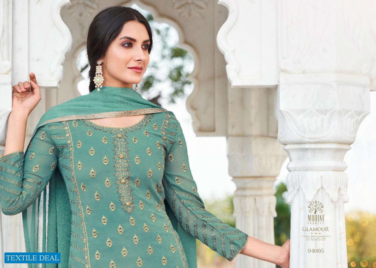 MOHINI GLAMOUR VOL 94 GEORGETTE EMBROIDERY CHUDIDAR SALWAR KAMEEZ