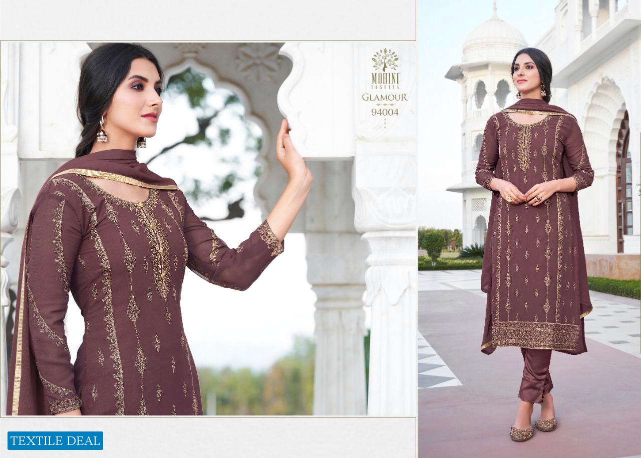 MOHINI GLAMOUR VOL 94 GEORGETTE EMBROIDERY CHUDIDAR SALWAR KAMEEZ