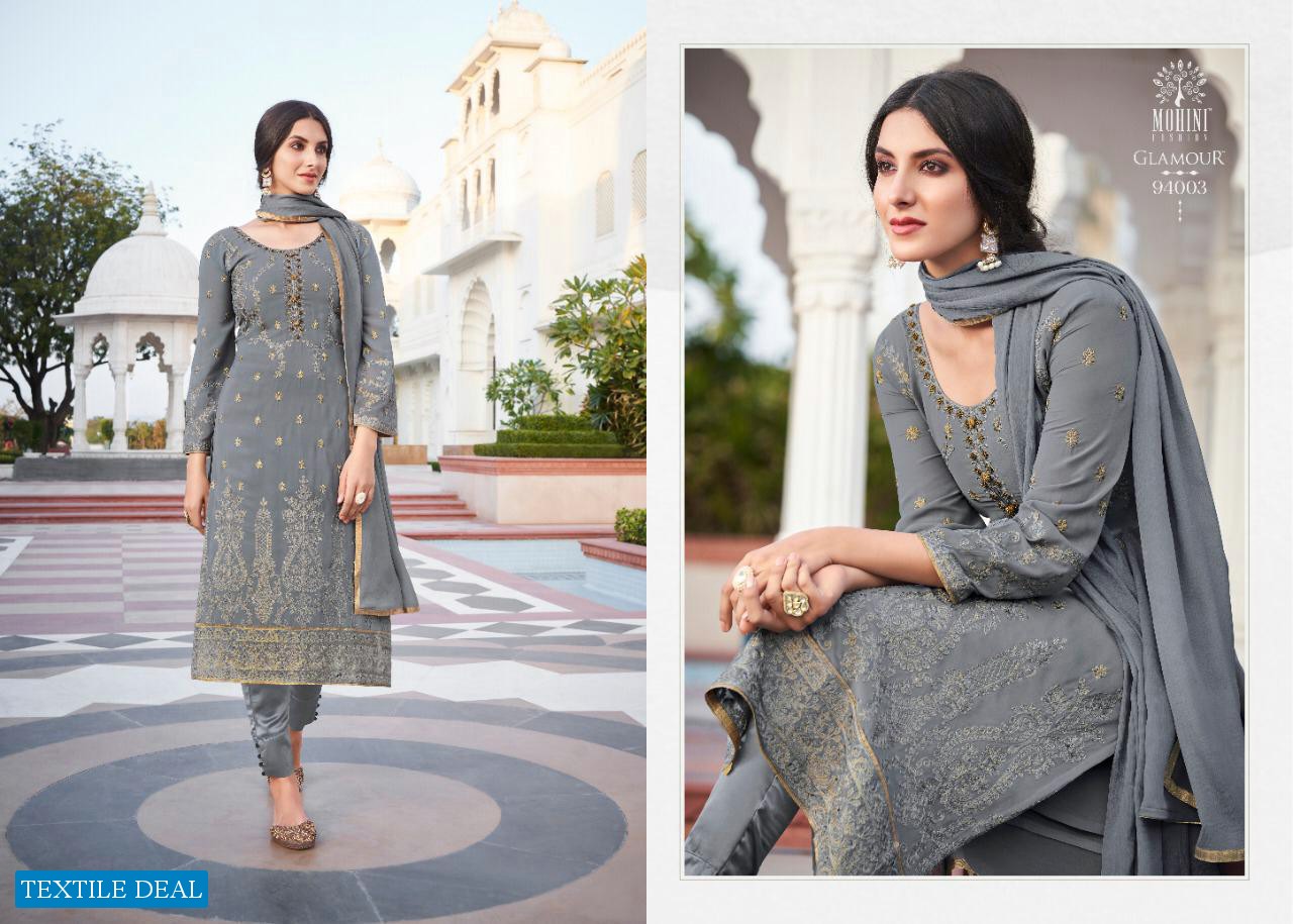 MOHINI GLAMOUR VOL 94 GEORGETTE EMBROIDERY CHUDIDAR SALWAR KAMEEZ