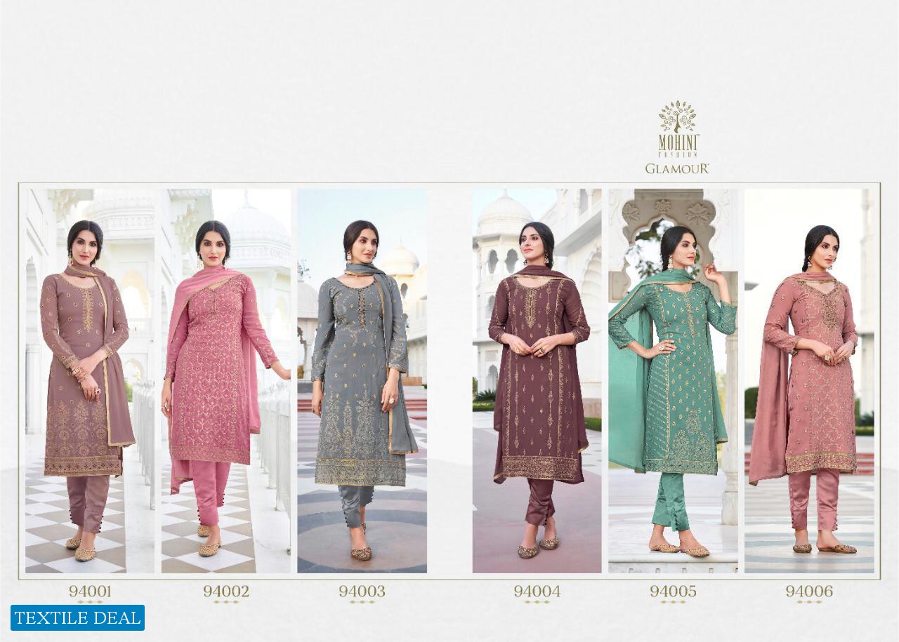 MOHINI GLAMOUR VOL 94 GEORGETTE EMBROIDERY CHUDIDAR SALWAR KAMEEZ
