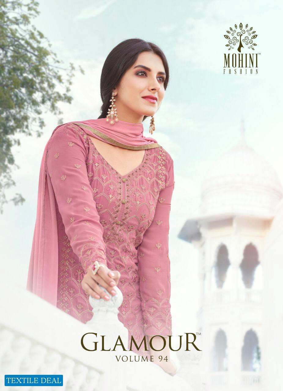 MOHINI GLAMOUR VOL 94 GEORGETTE EMBROIDERY CHUDIDAR SALWAR KAMEEZ