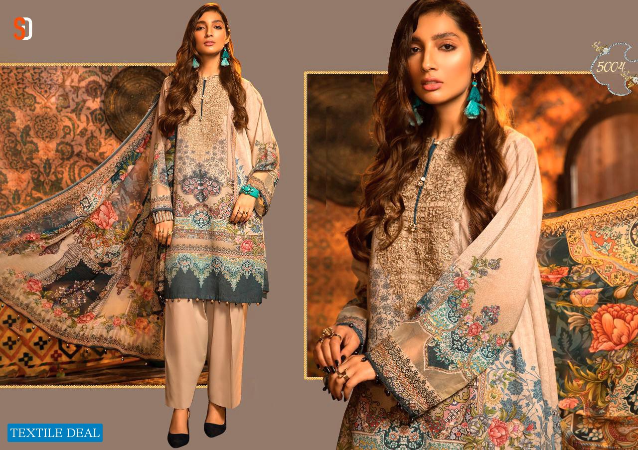 MPRINT VOL 5 BY SHRADDHA LAWN COTTON PAKISTANI DRESS MATERIALS