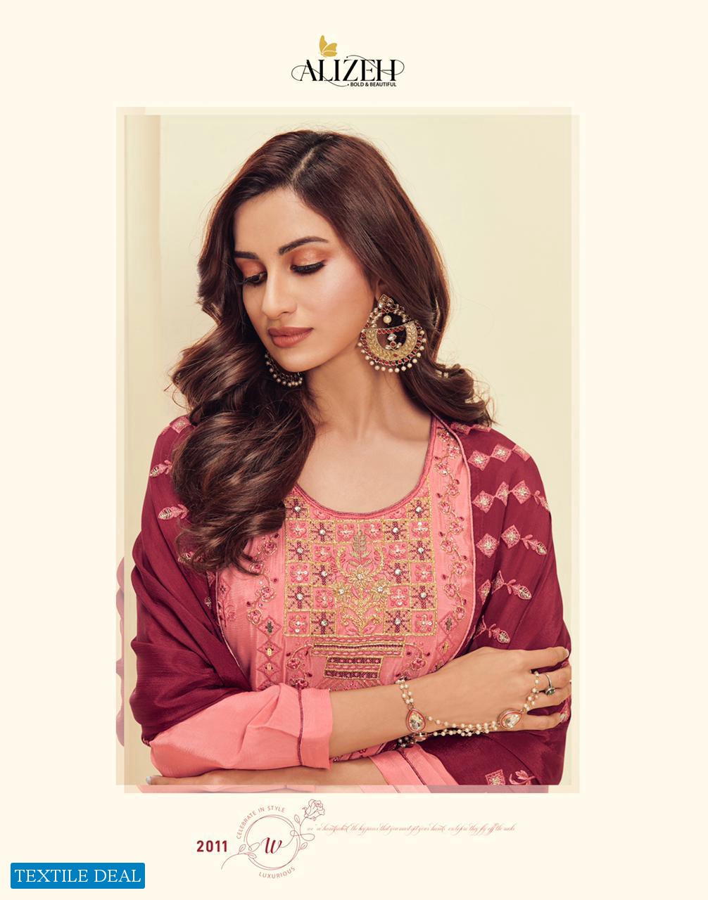 MURAD VOL 2 BY ALIZEH GEORGETTE EMBROIDERY PARTY WEAR SUITS