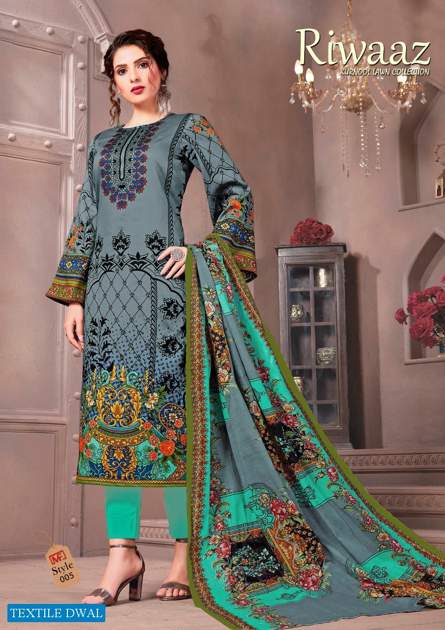 Madhav Riwaaz Vol-2 Wholesale Lawn Cotton Dress Material