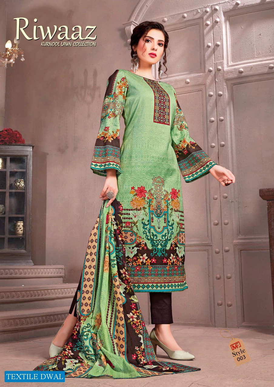 Madhav Riwaaz Vol-2 Wholesale Lawn Cotton Dress Material