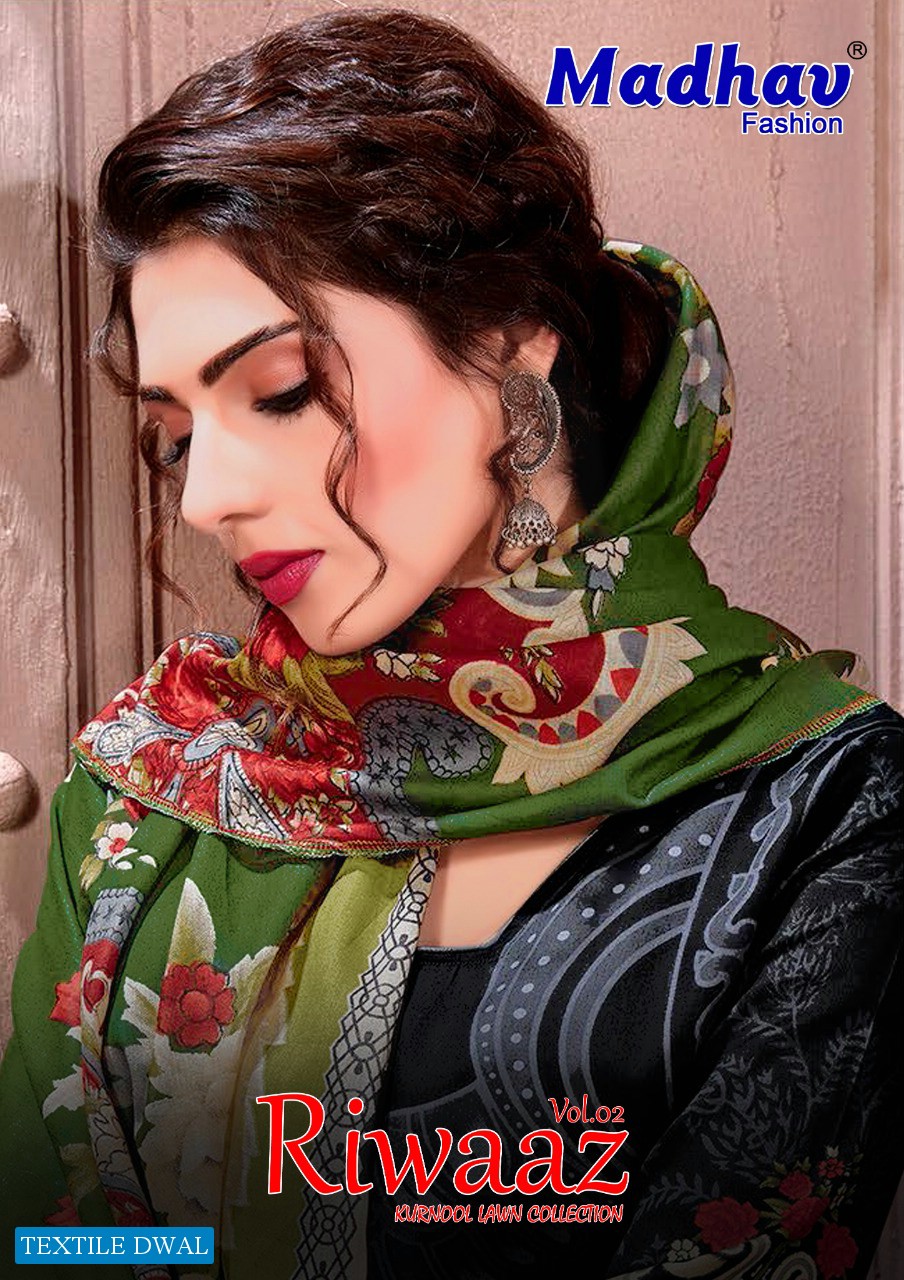 Madhav Riwaaz Vol-2 Wholesale Lawn Cotton Dress Material