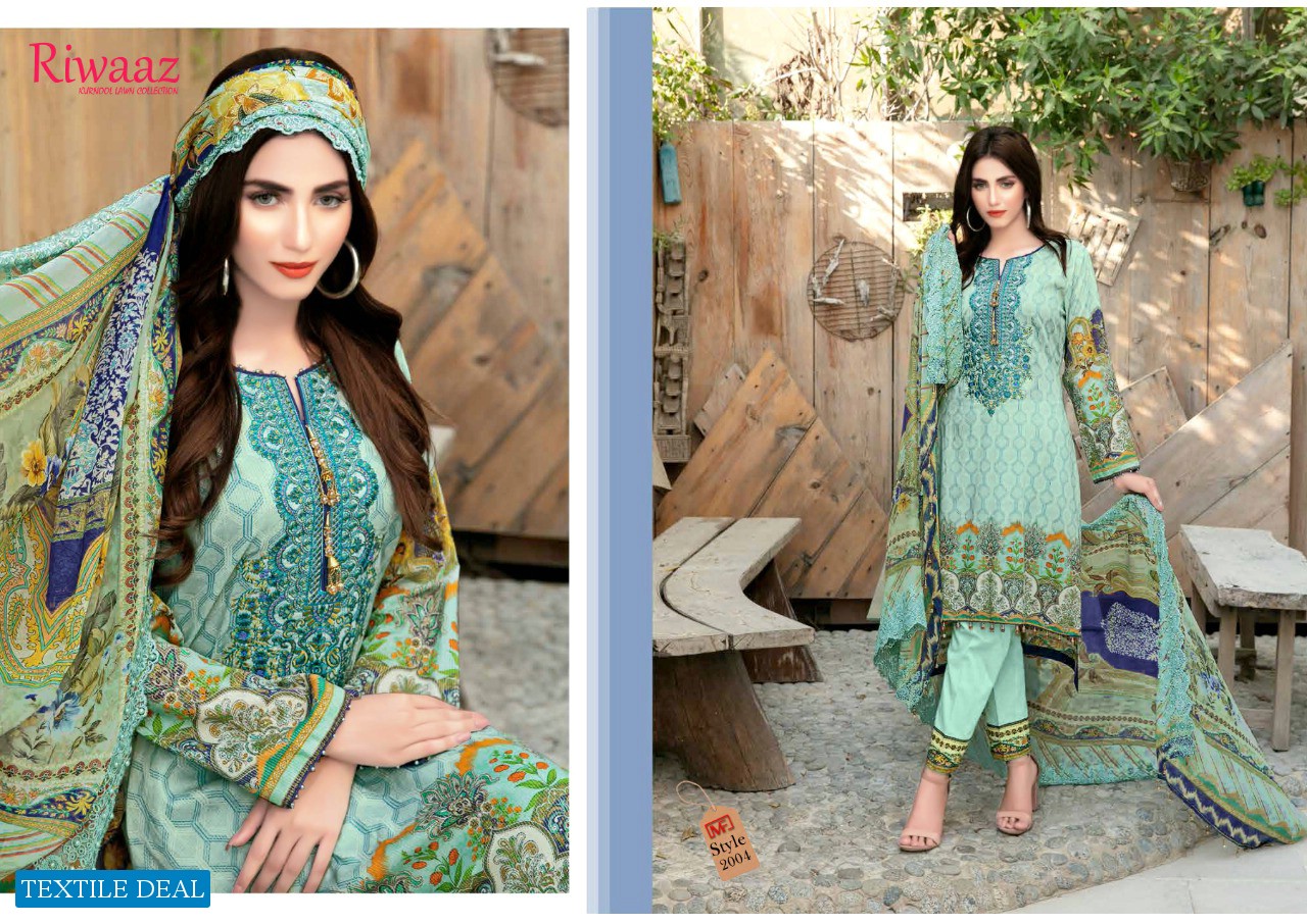 Madhav Riwaaz Wholesale Lawn Cotton Dress Material