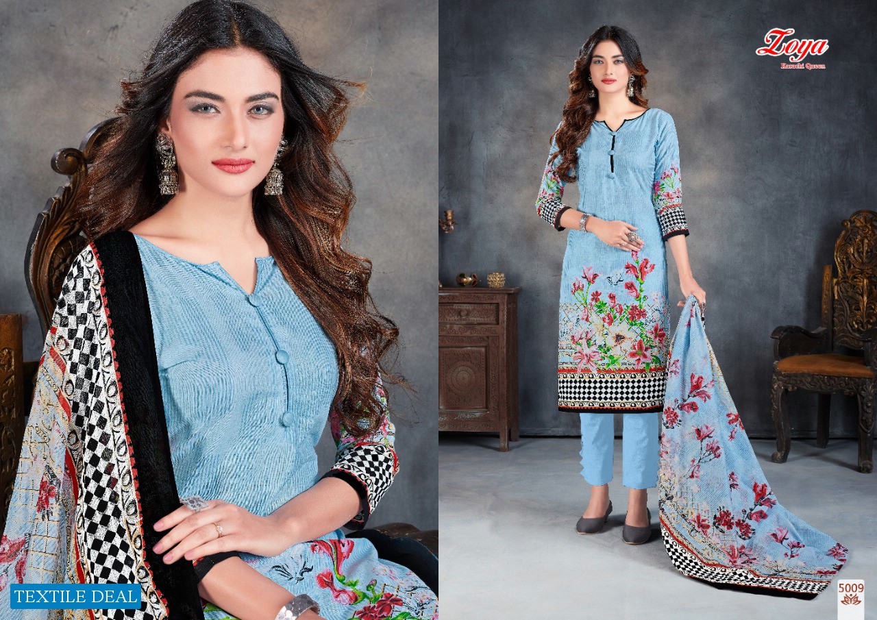 Madhav Zoya Karachi Queen Vol-5 Wholesale Printed Dress Material