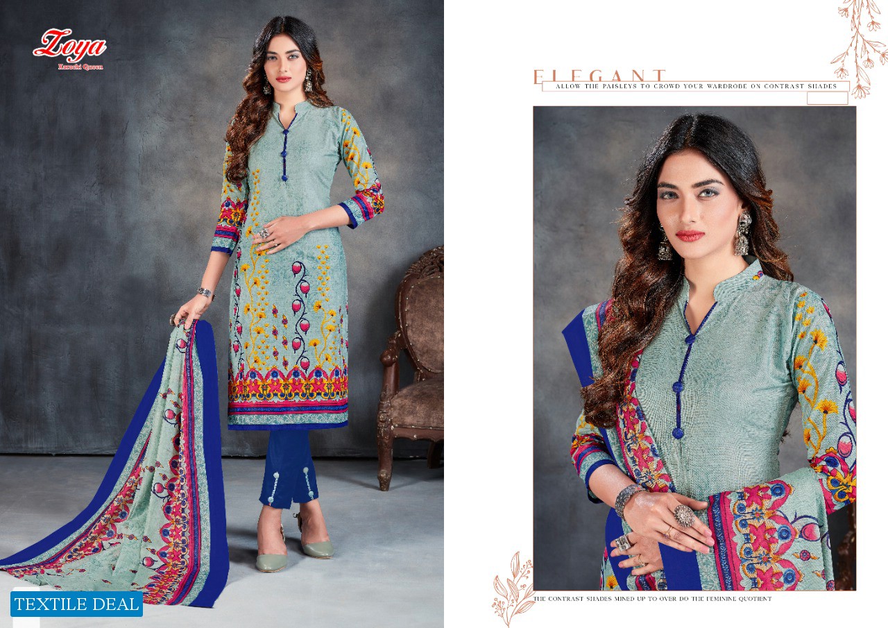 Madhav Zoya Karachi Queen Vol-5 Wholesale Printed Dress Material