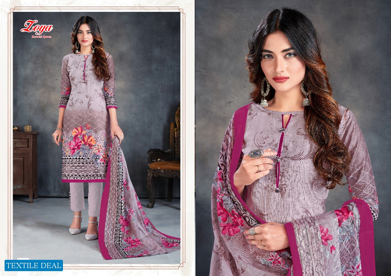 Madhav Zoya Karachi Queen Vol-5 Wholesale Printed Dress Material