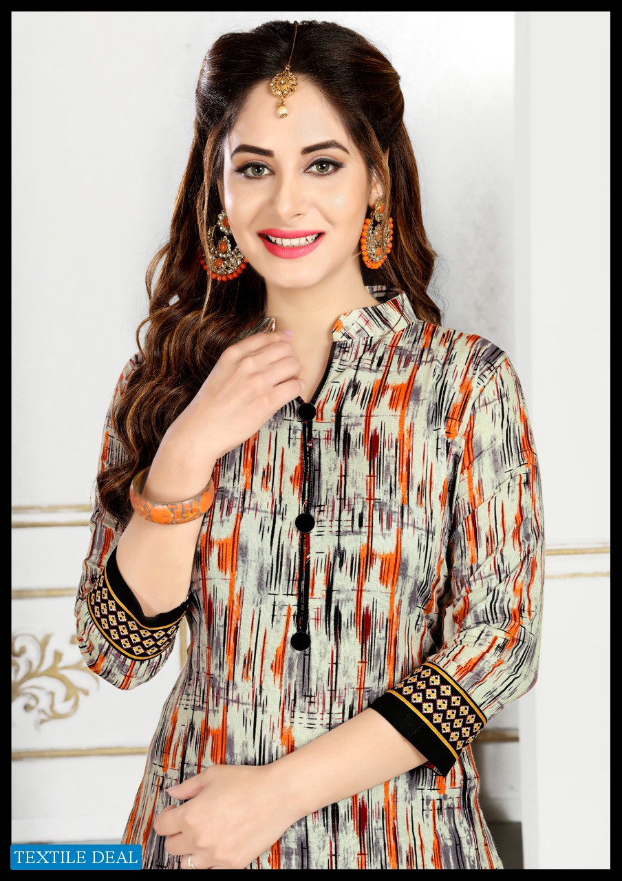 Madhav jeny Vol-12 Wholesaler Formal Woman Dress Material