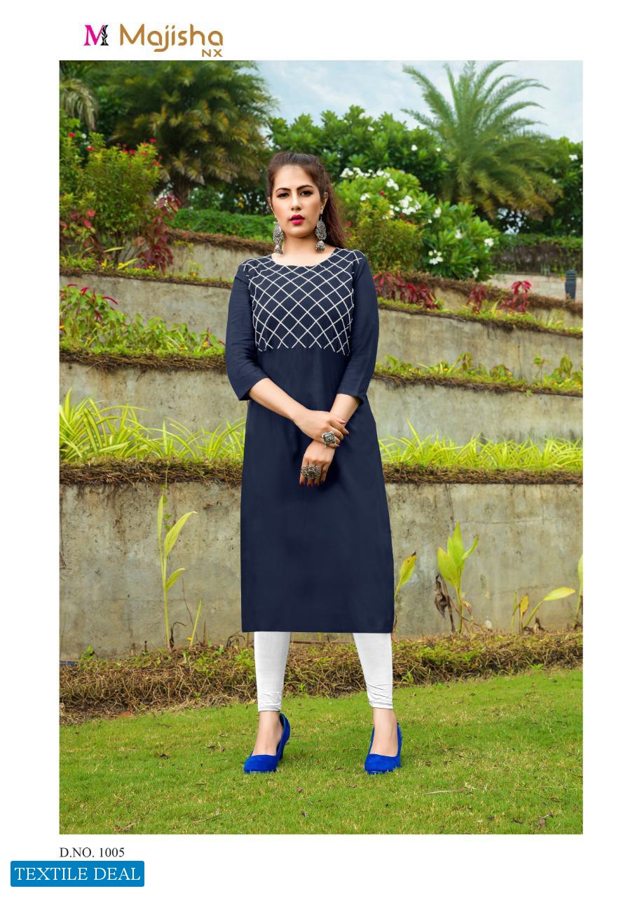 Majisha Nx Apple Wholesale Long Kurtis Collection