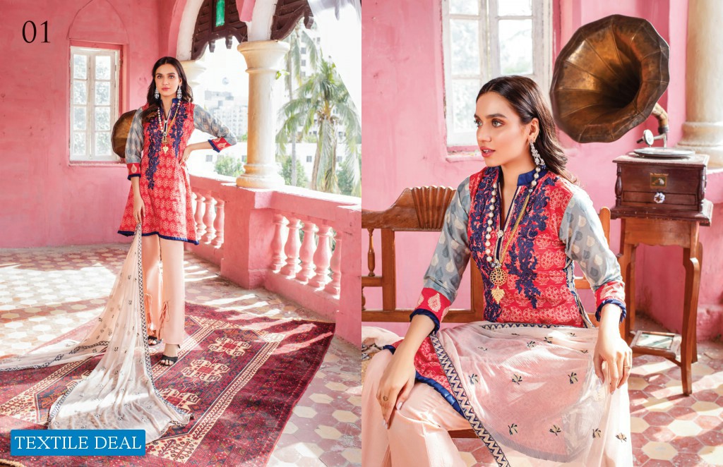 Malkah Designer Wholesale Pakistani Salwar Kameez