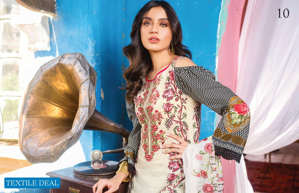 Malkah Designer Wholesale Pakistani Salwar Kameez