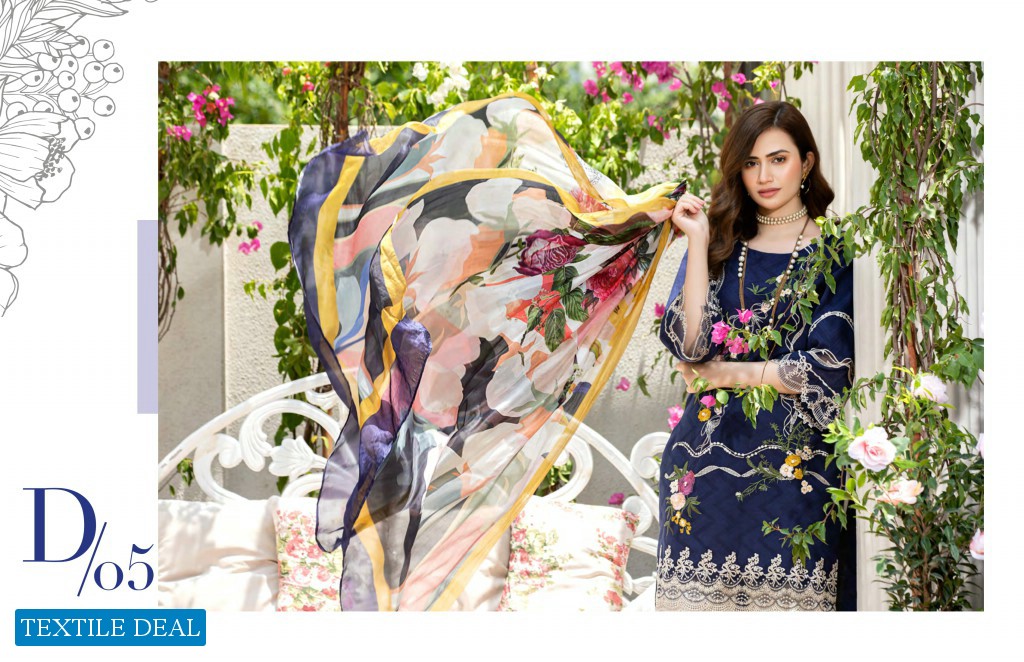 Manara Luxury Lawn By Kahf 2021 Wholesale Branded Pakistani Dress