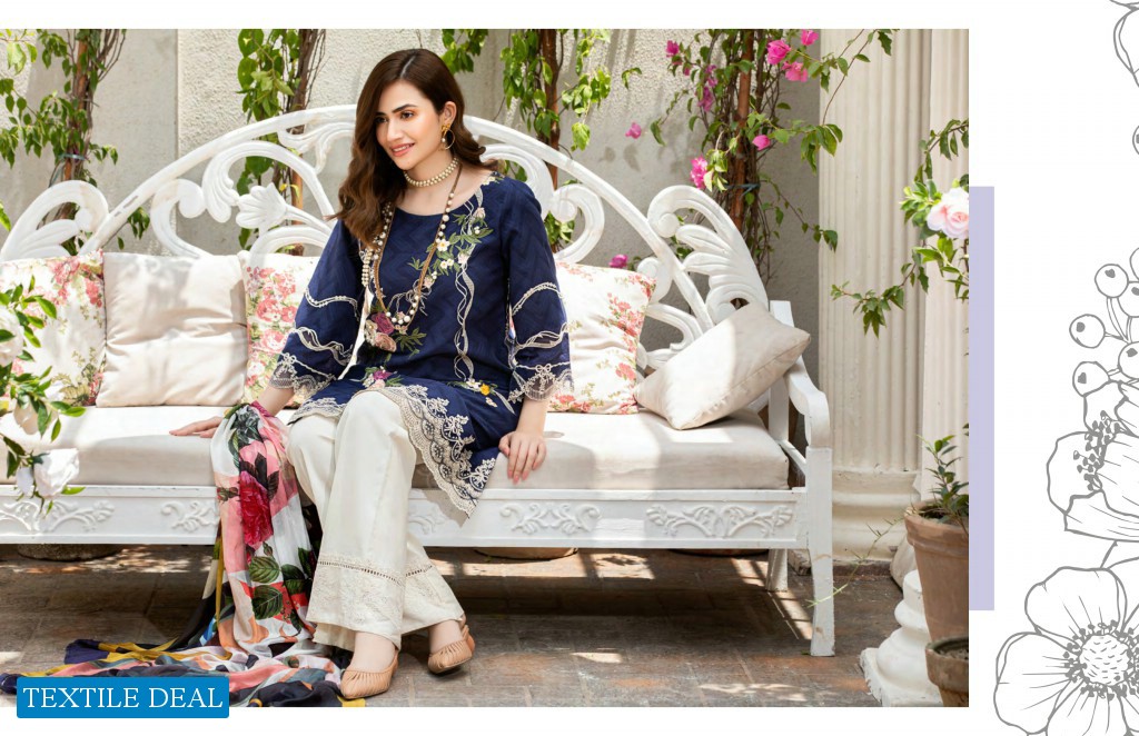 Manara Luxury Lawn By Kahf 2021 Wholesale Branded Pakistani Dress