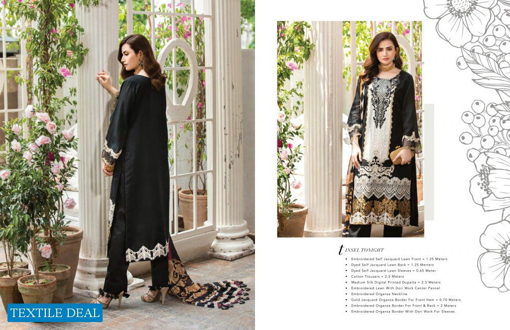Manara Luxury Lawn By Kahf 2021 Wholesale Branded Pakistani Dress